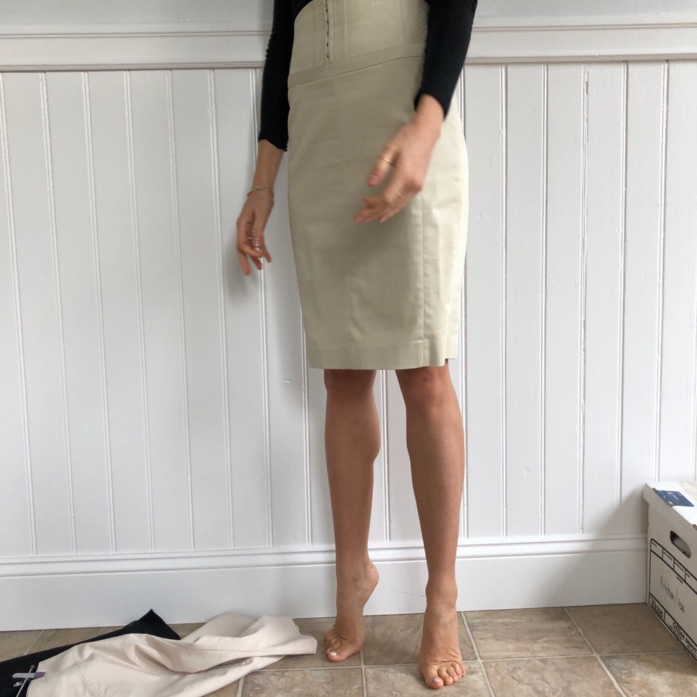 Express Khaki Skirt